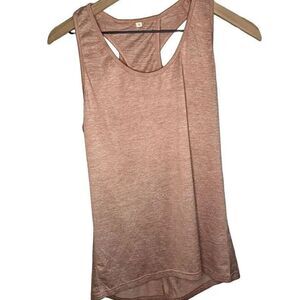 Ictive Athletic Racerback Tank Top Blush Color Size Small
